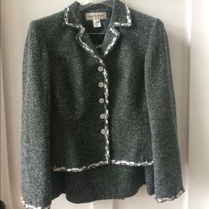 Jones New York Tweed Skirt Suit