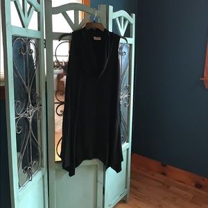 Must go! Cowl Neck Sharkbite Dress