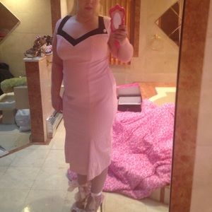 Like NEW Dixiefried pink & black dress