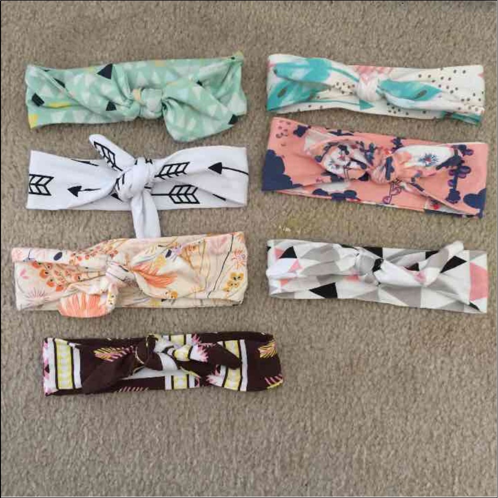 *Sold on Ⓜ️** 7pcs baby headband
