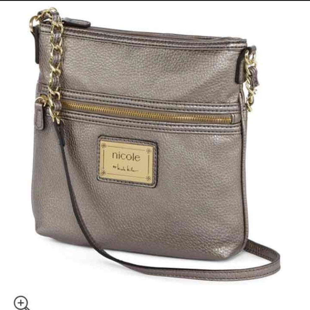 Nicole silver side purse