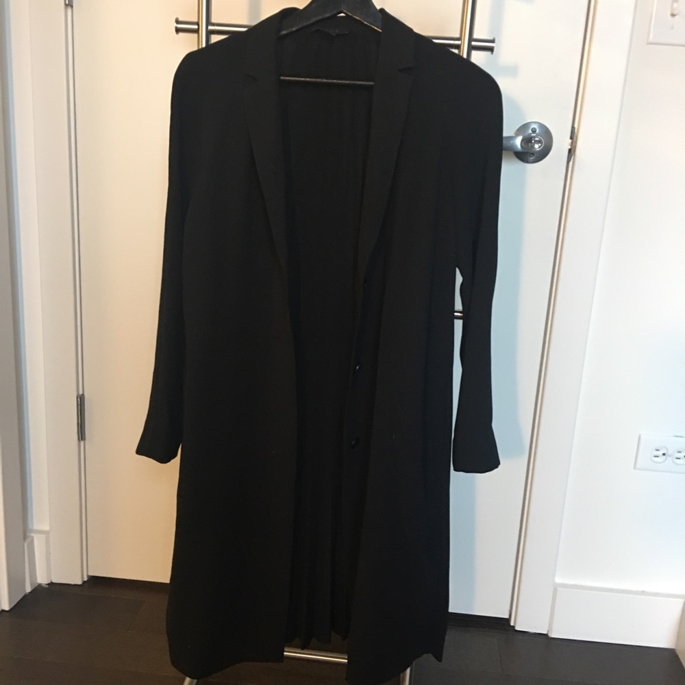 Cos back plated long blazer
