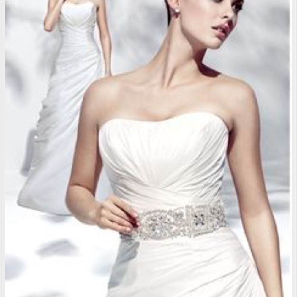 Simone Carvalli, Wedding Gown, style 7169, size 4