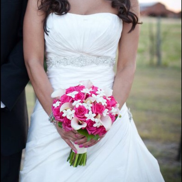 Simone Carvalli, Wedding Gown, style 7169, size 4 - Picture 7 of 7