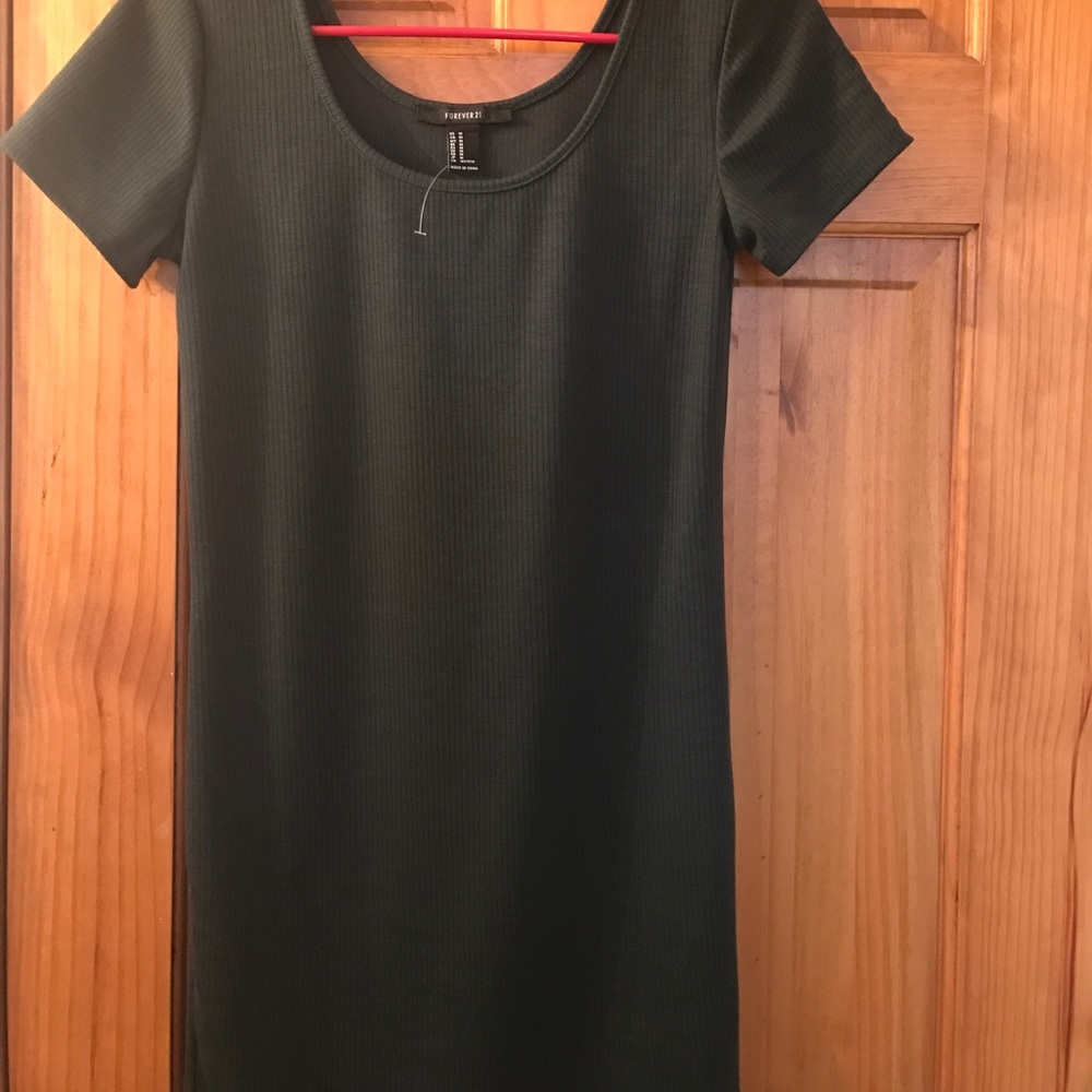 Short, ripped tube dress from Forever 21!