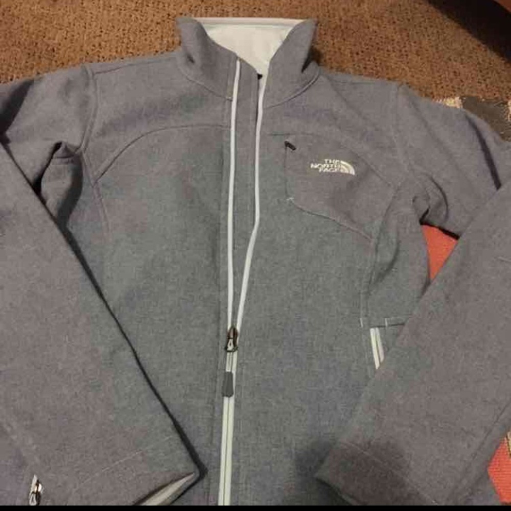 North face blue jacket