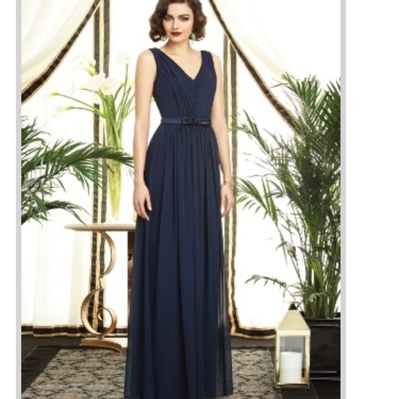 dessy Dresses & Skirts - Dessy Navy Blue Bridesmaid Dress