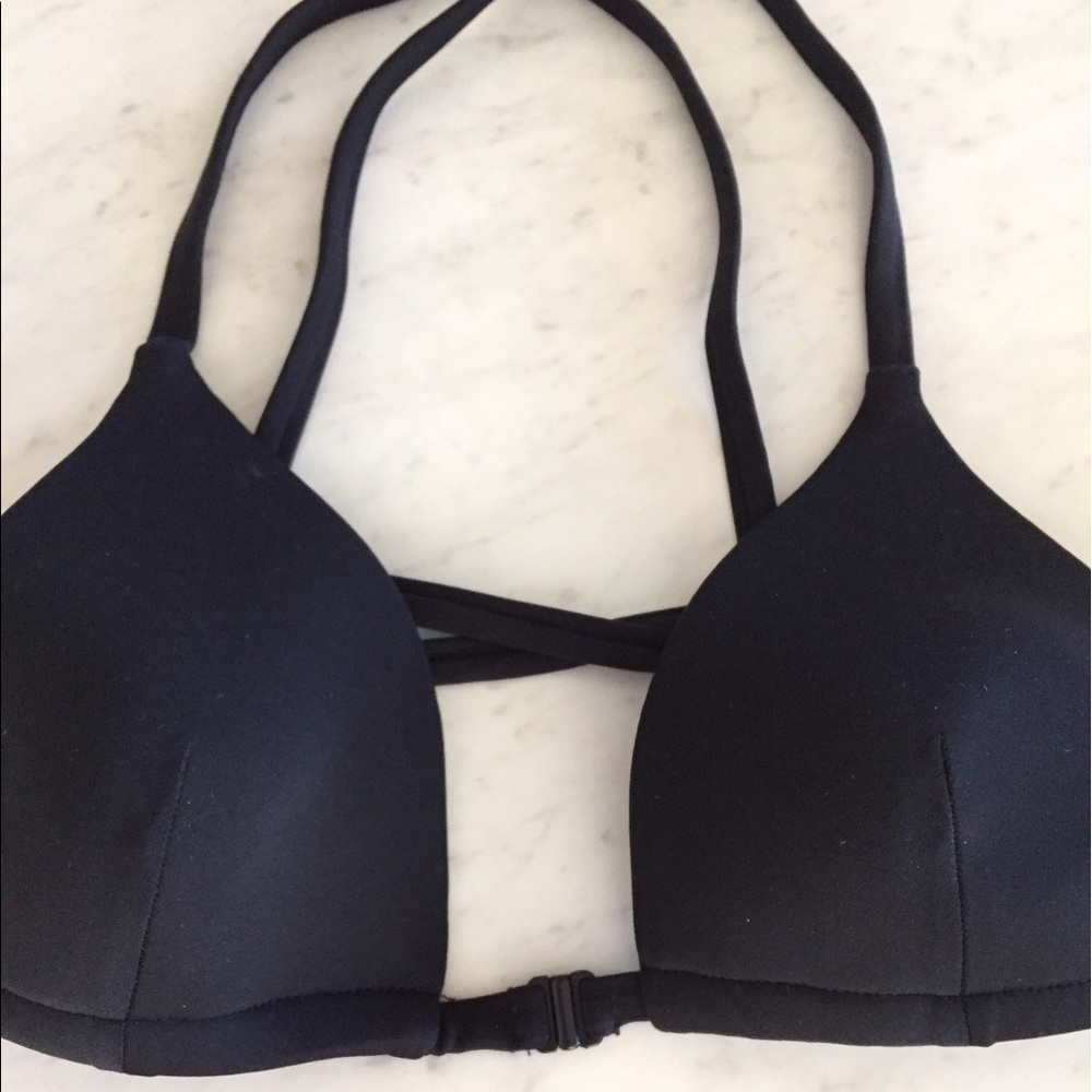 ASOS Cross Back Triangle Bikini Top - Picture 4 of 8