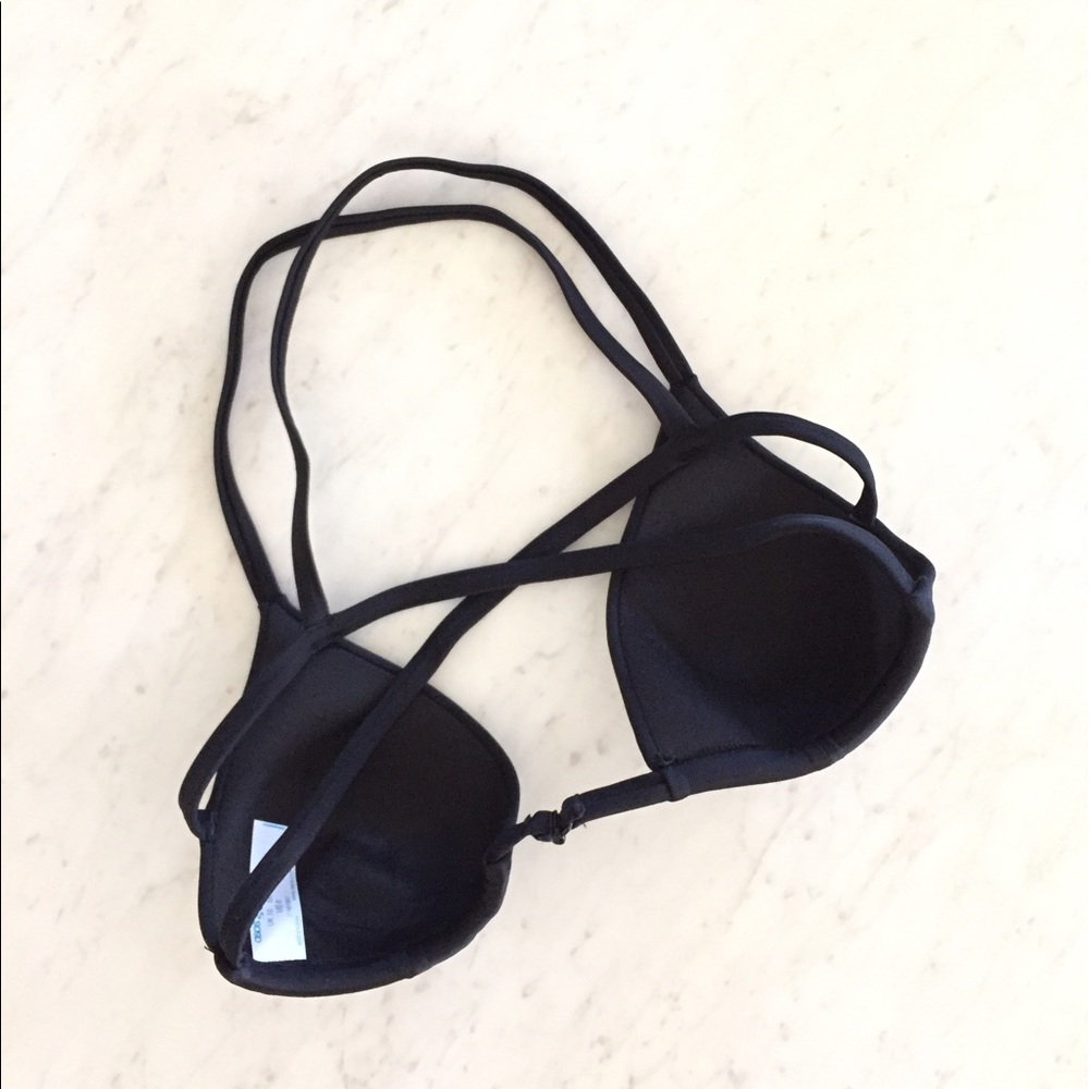 ASOS Cross Back Triangle Bikini Top - Picture 5 of 8