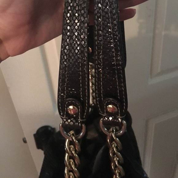 Authentic Michael Kors Snake Print bag - Picture 3 of 5