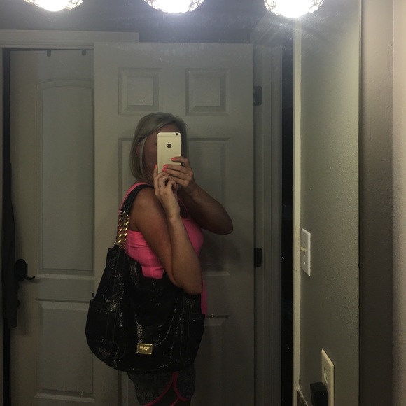 Authentic Michael Kors Snake Print bag - Picture 4 of 5