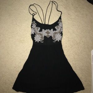 Navy blue Abercrombie & fitch dress