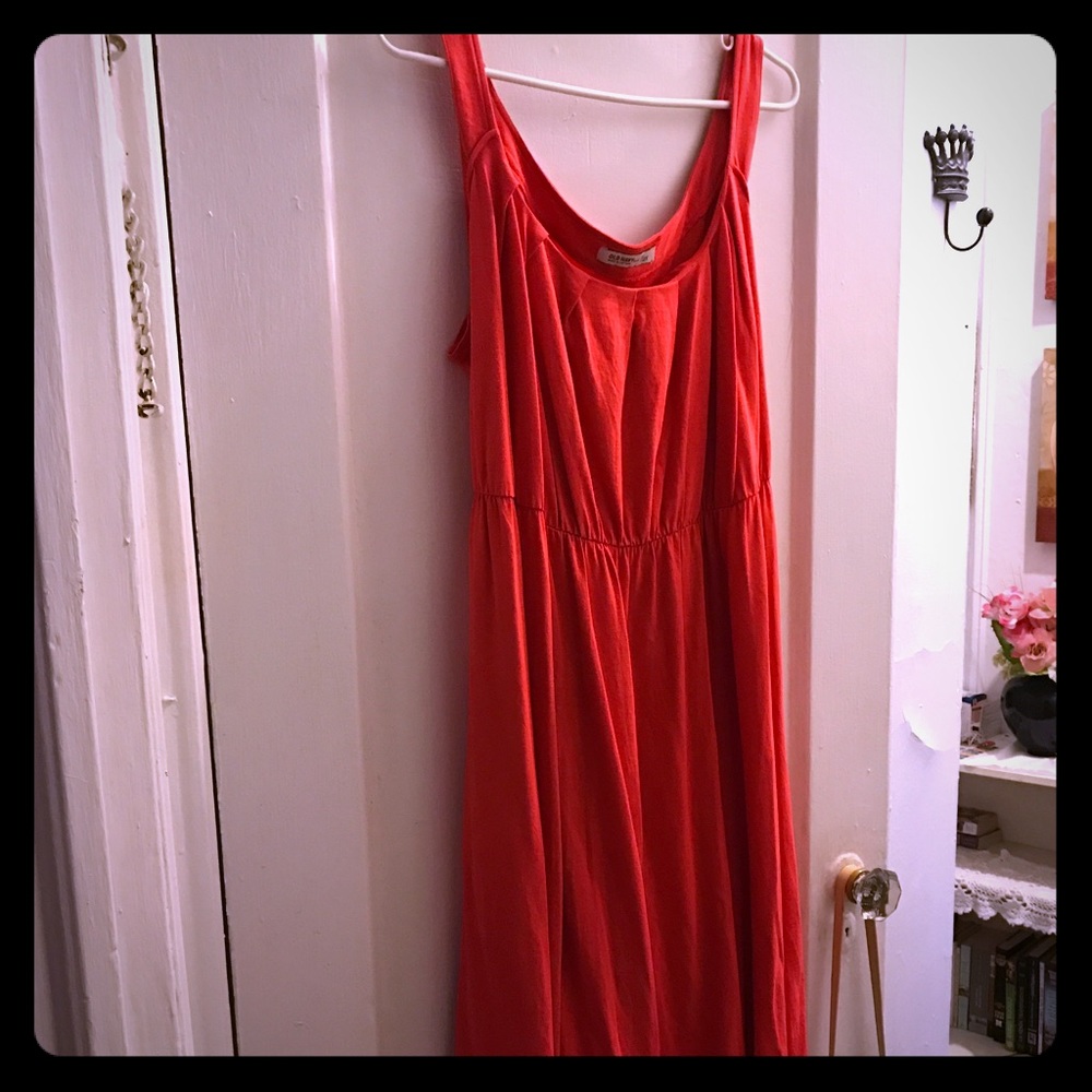 Cute Red Orange Old Navy Dress! Perfect 4 Summer!