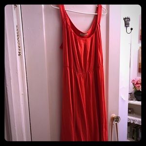 Cute Red Orange Old Navy Dress! Perfect 4 Summer!