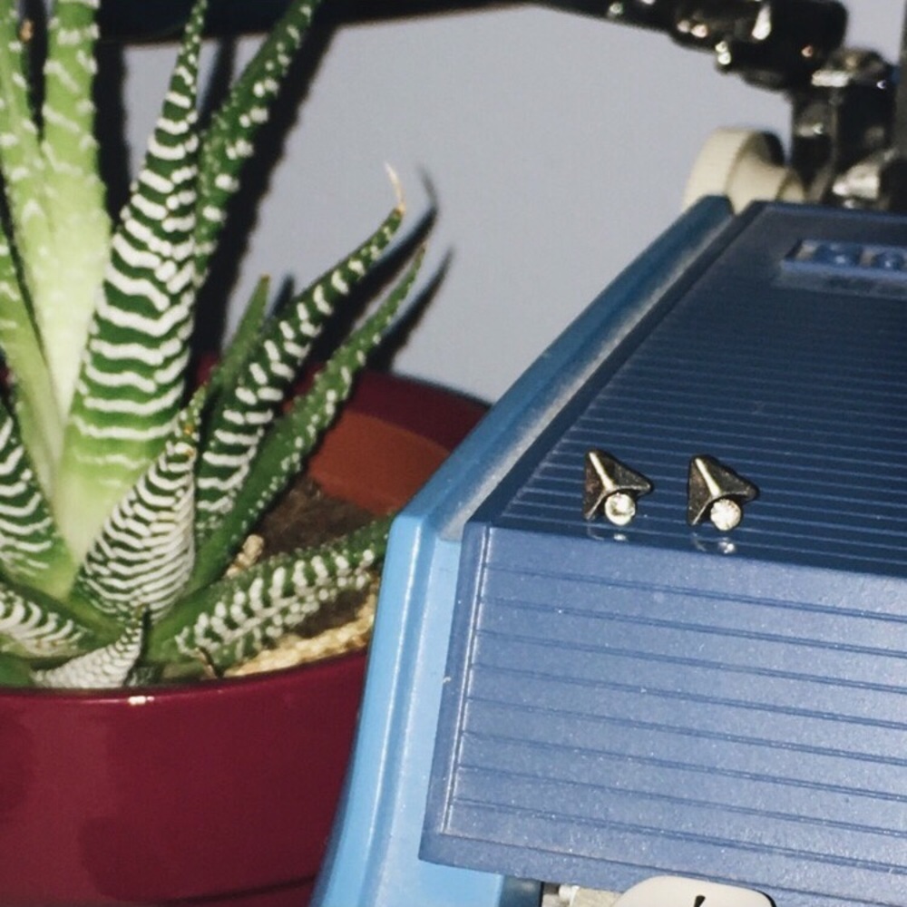 Minimalist Triangle Studs