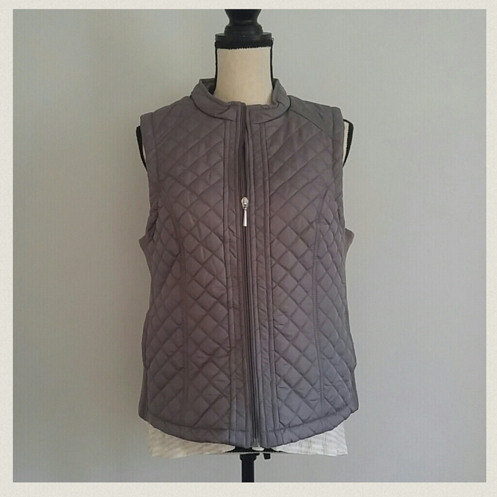 light weight quilted vest