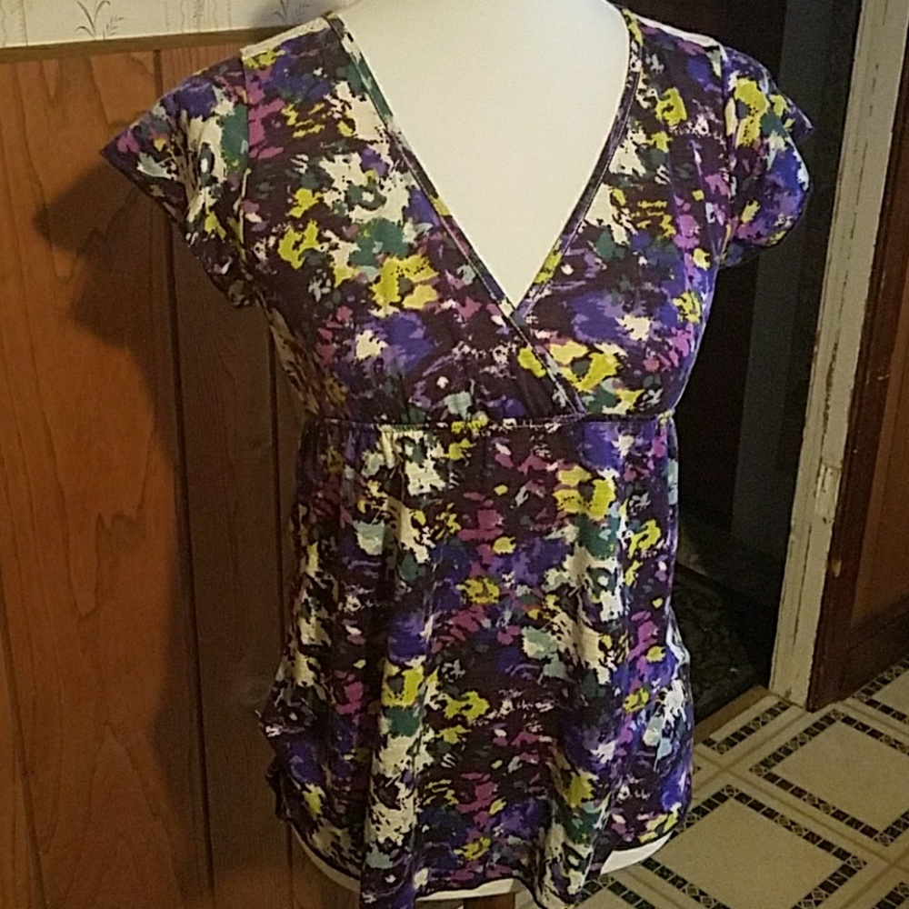 dELiA's  Lace back shirt