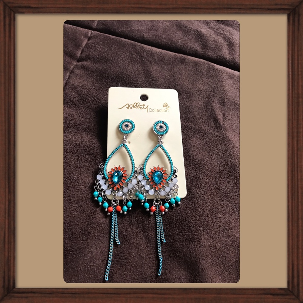 Colorful earrings