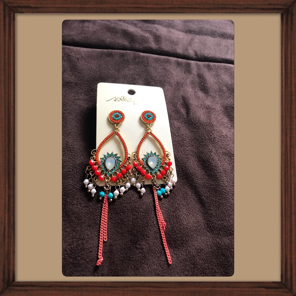Colorful earrings
