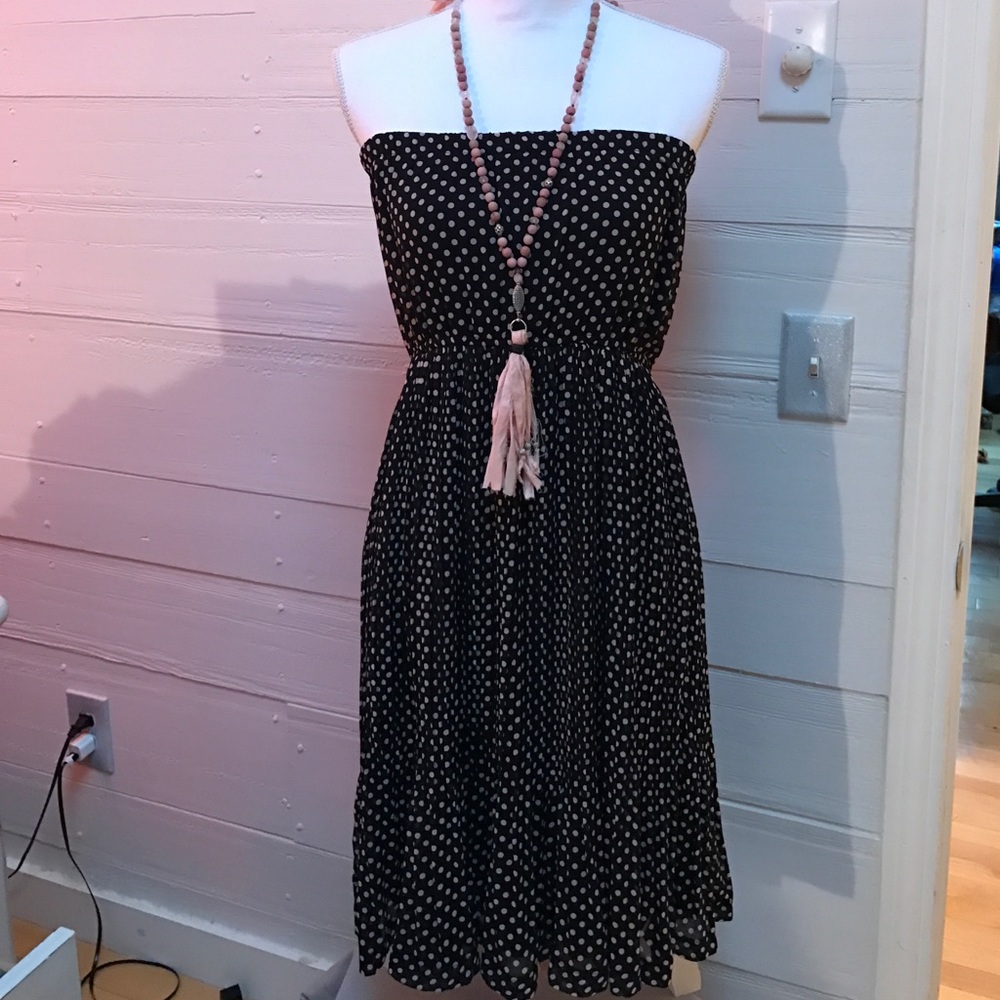 Hazel polka dot dress