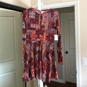 Beautiful printed dress!