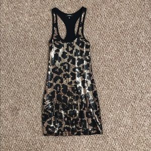 Express sequin dress