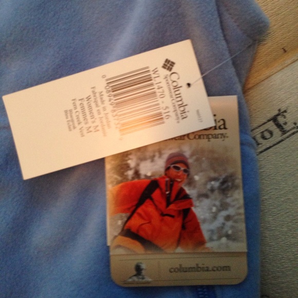 NWT Columbia light blue vest size M - Picture 3 of 3