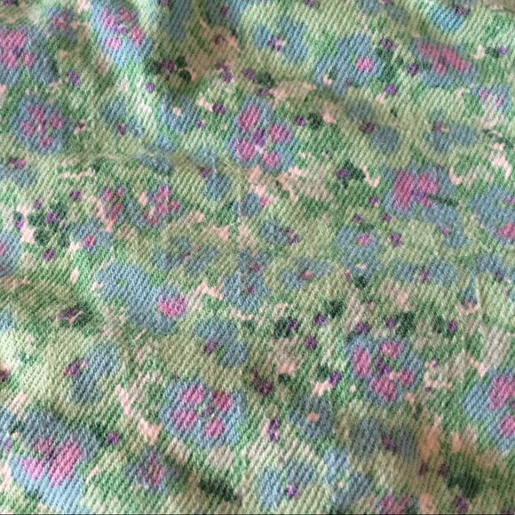 J. Crew Printed Denim shorts size 2 - Picture 2 of 2