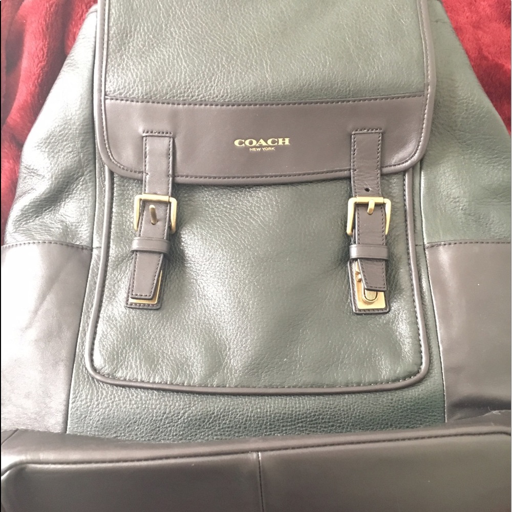 Coach Genuine leather backpack