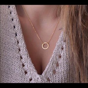 Simple Circle Necklace
