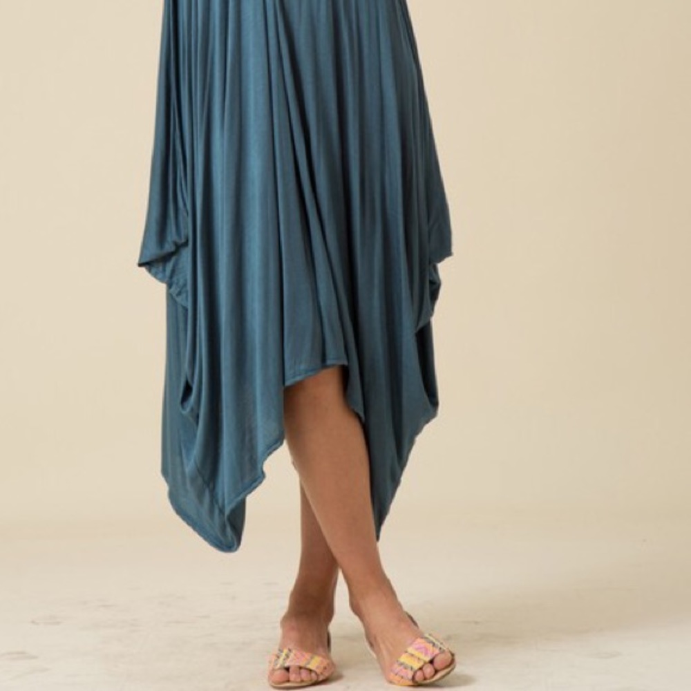 Dusty Jade Sleeveless Harlem Dress - Picture 3 of 6