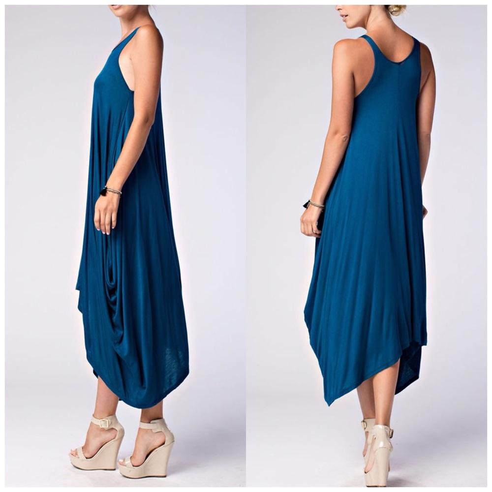 Dusty Jade Sleeveless Harlem Dress - Picture 6 of 6