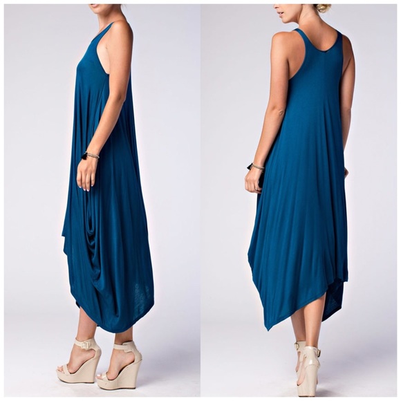 Dusty Jade Sleeveless Harlem Dress - Picture 6 of 6