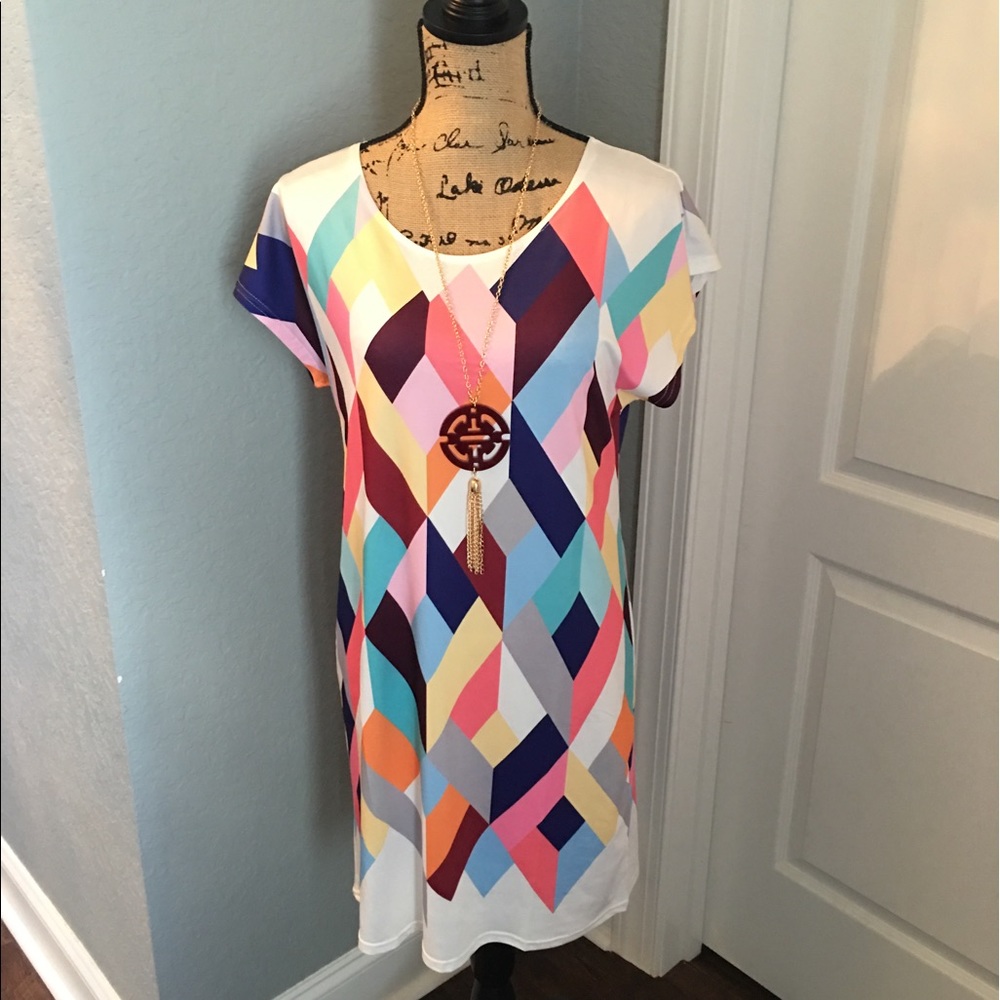 Multi color tunic/dress