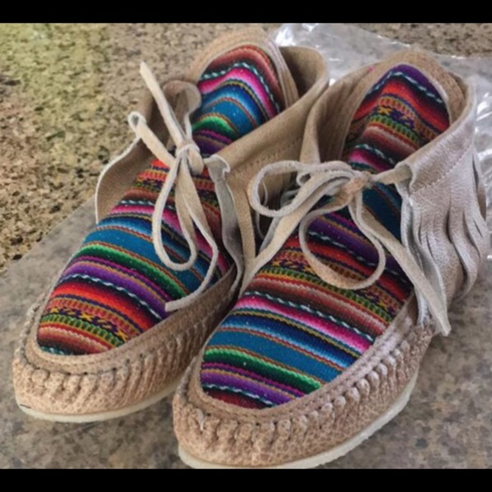 Serape Mocs