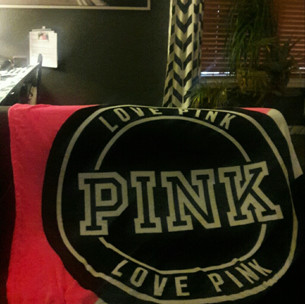 Pink Throw