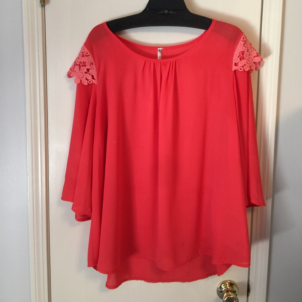 Coral tunic