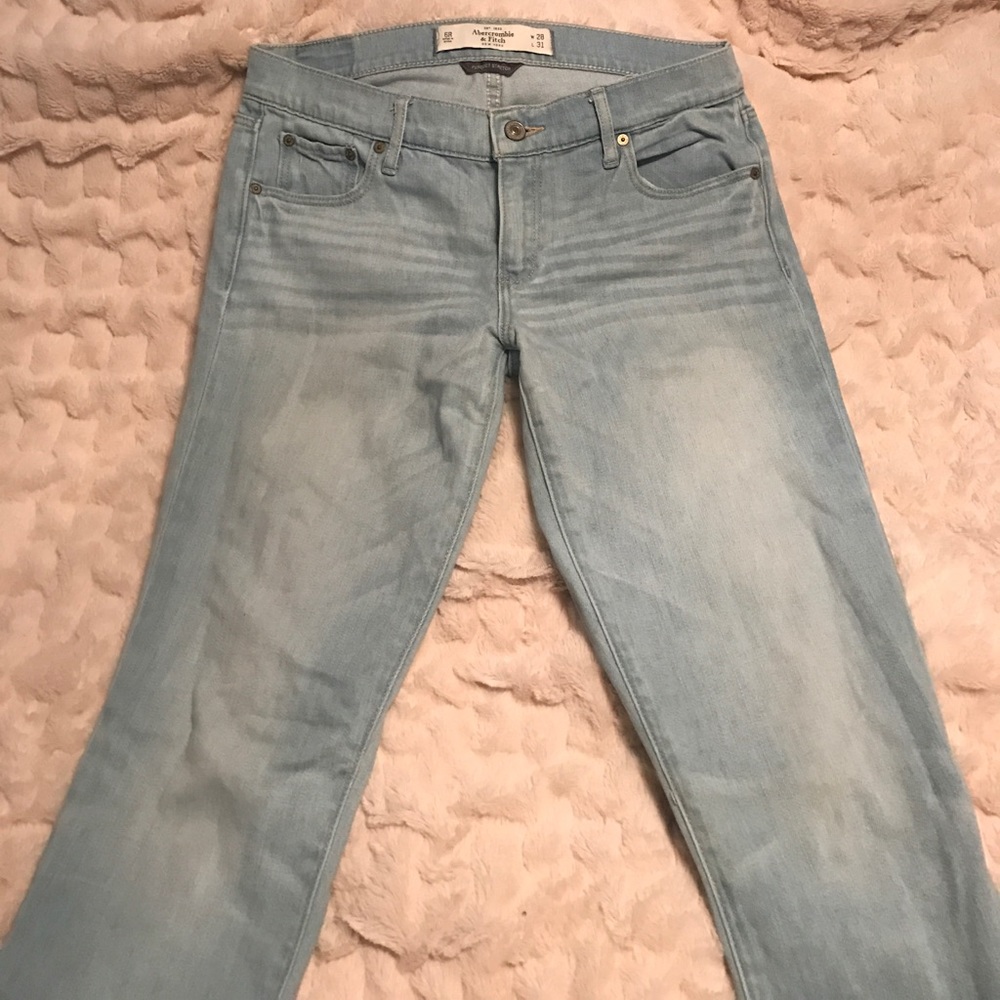 Light - wash, Abercrombie jeans!