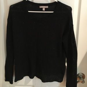 Sparkly black sweater from Banana republic!