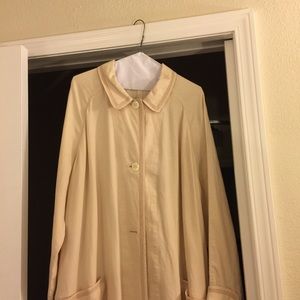 J Jill creamy yellowish linen duster XL