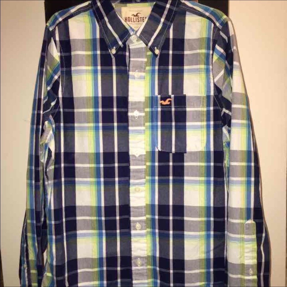 Men's Hollister Casual Button Down