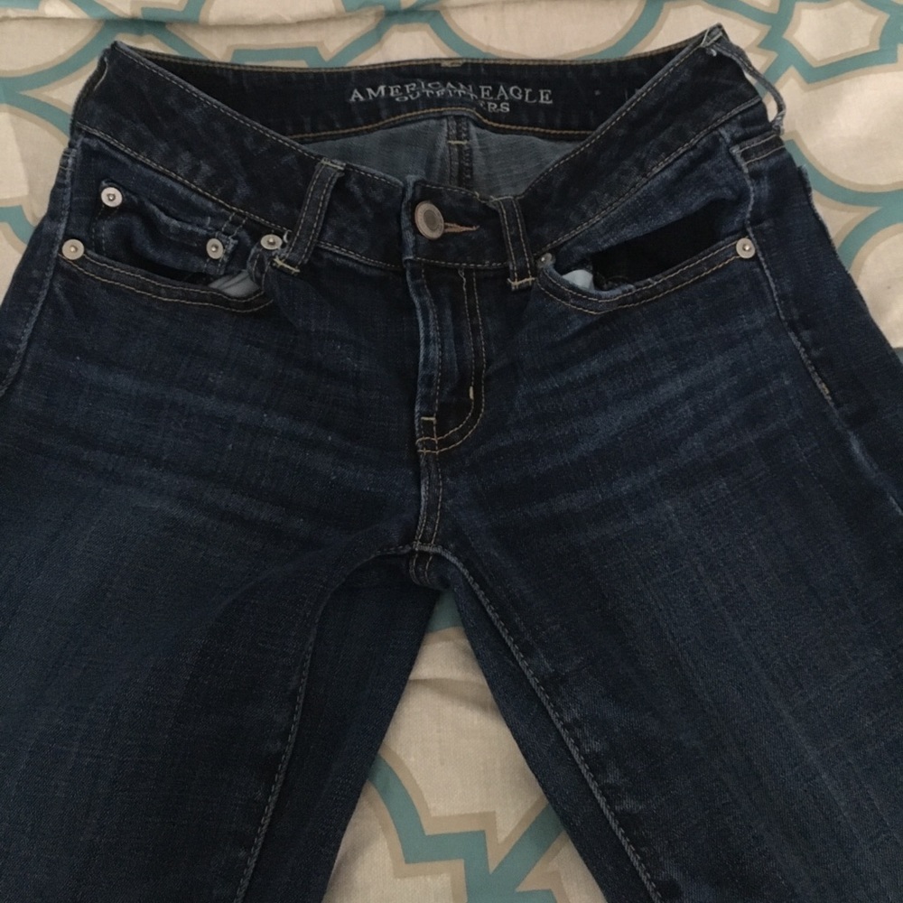 AEO SIZE 2 Favorite boyfriend stretch