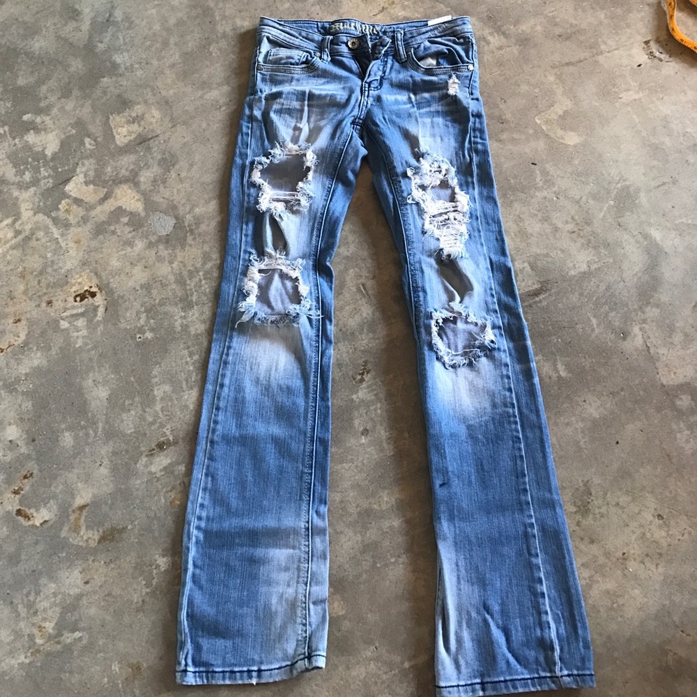 Distressed Jeans