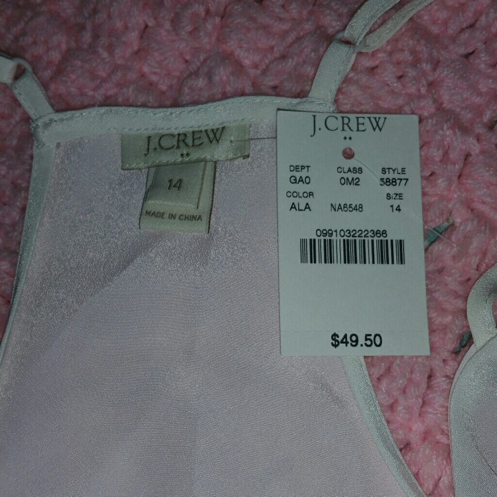 J. Crew Racerback Cami Top - Picture 4 of 4