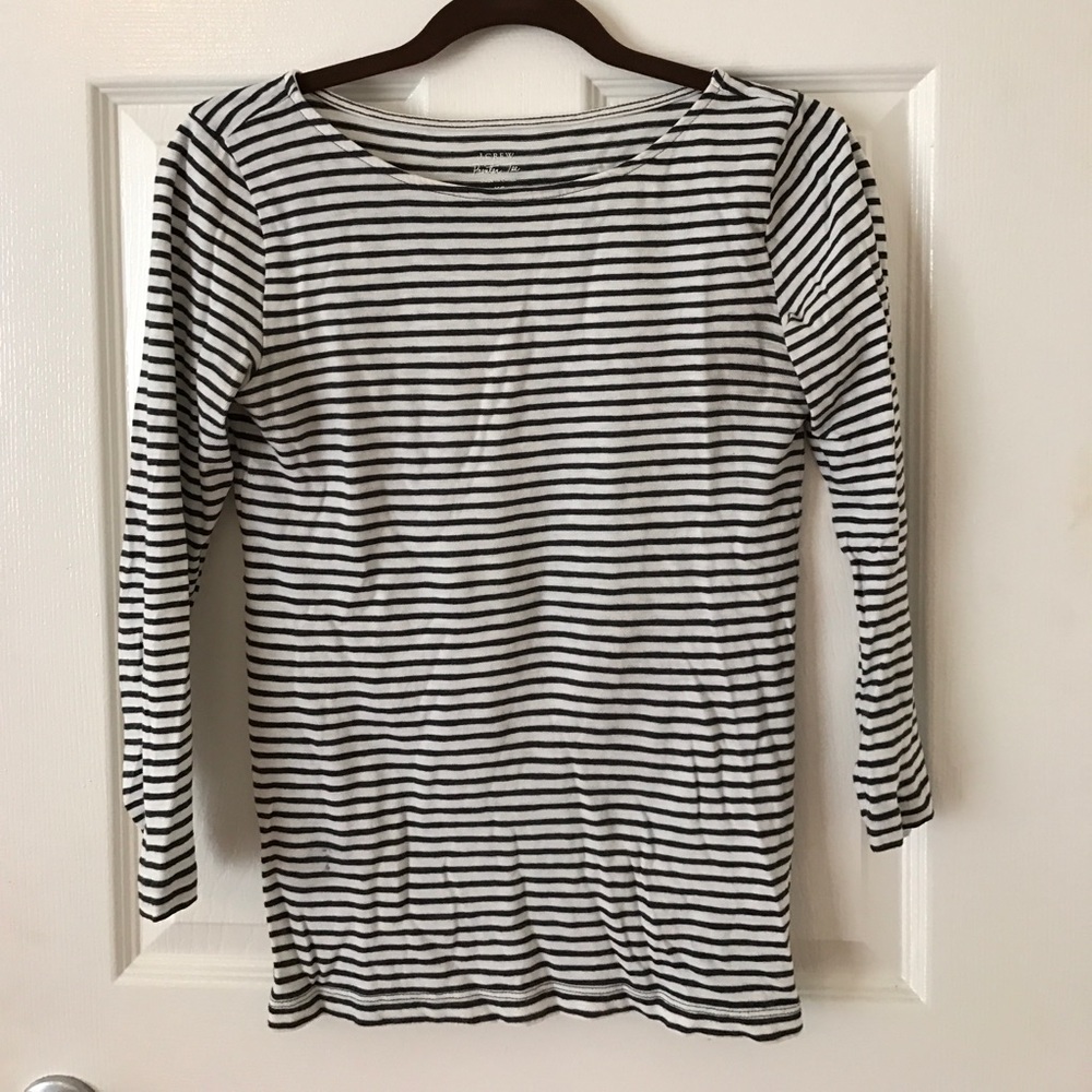 J. Crew striped painter tee