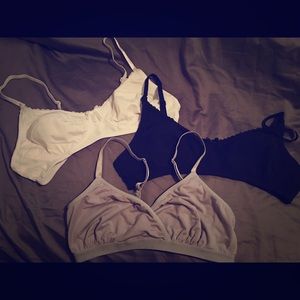 3 nursing bras