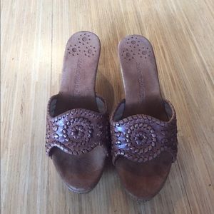 Jack Rogers "Capri Slide" - size 7