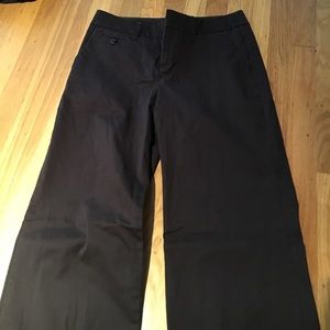 Dark brown business casual women's pants