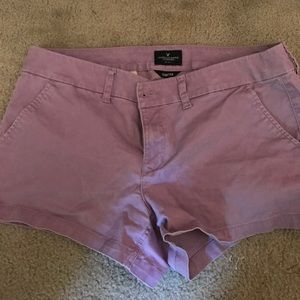 Purple American eagle shorties