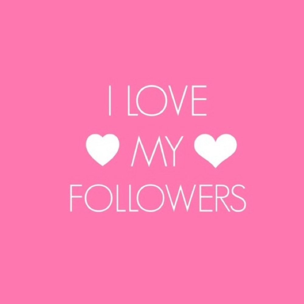 Thank you to all my followers!!